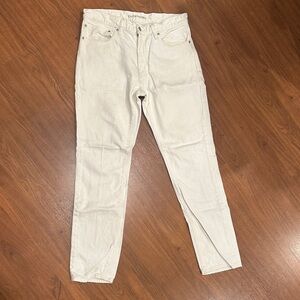 Outerknown Off-White Denim Jeans